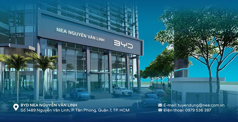 BYD Hồ Chí Minh Tuyển dụng nhiều Vị trí 10/2026
