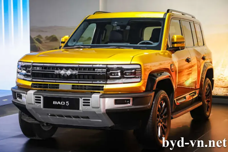 BYD Bao 5 được giới thiệu tại Malaysia – Dòng xe mới PHEV off-road SUV