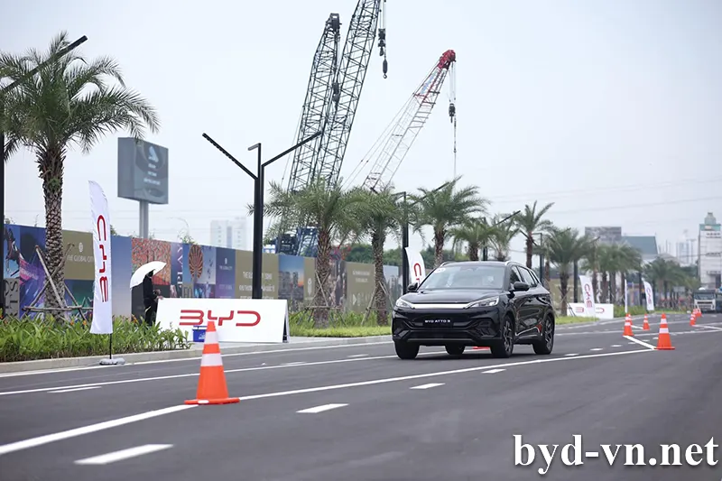 Sự kiện lái thử BYD tại Global City