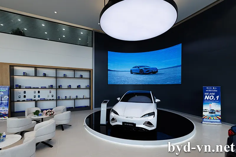 Trưng bày BYD Seal tại BYD Bình Dương 