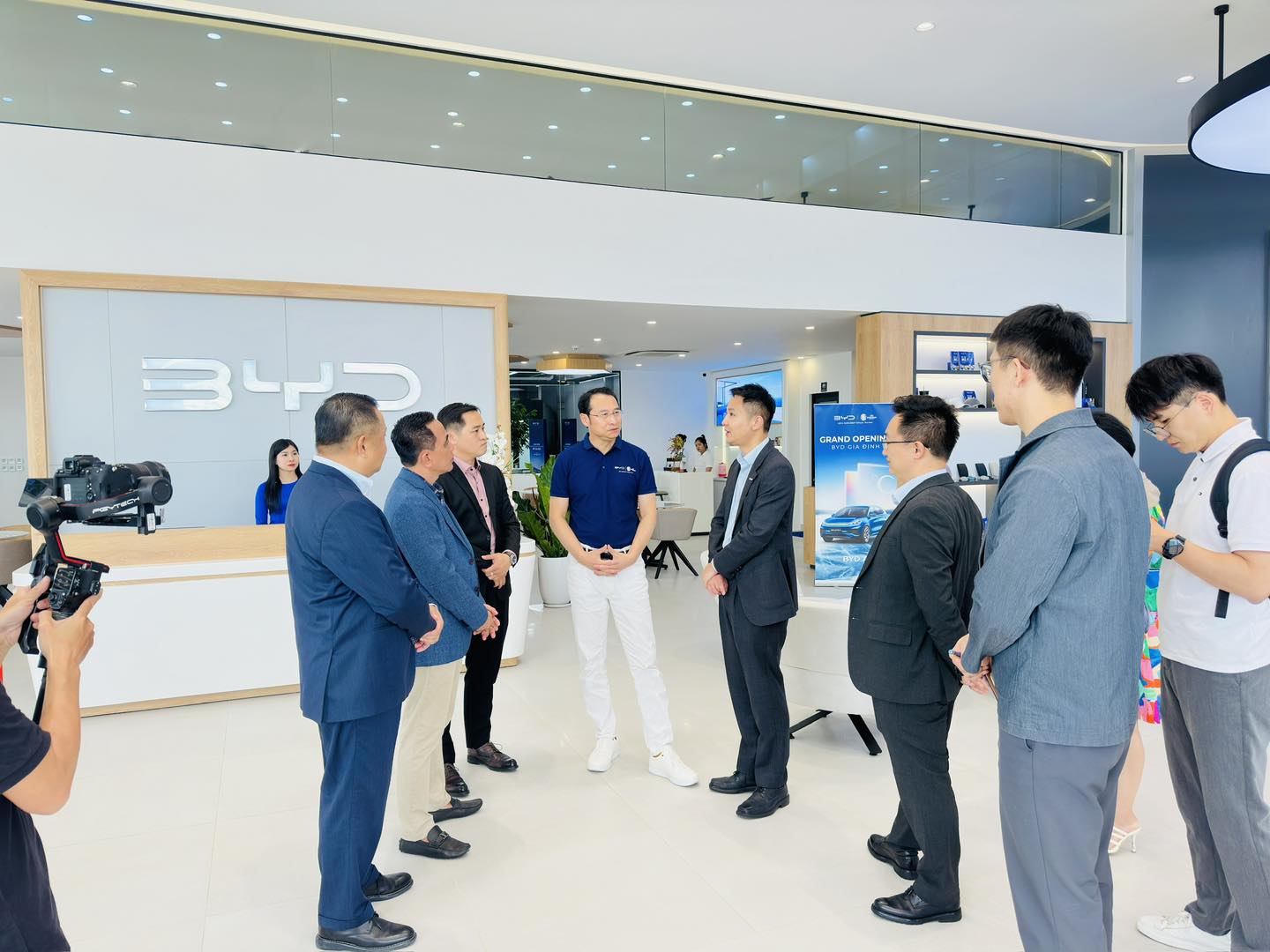 BYD Gia Định trân trọng đón tiếp Ban Lãnh Đạo BYD