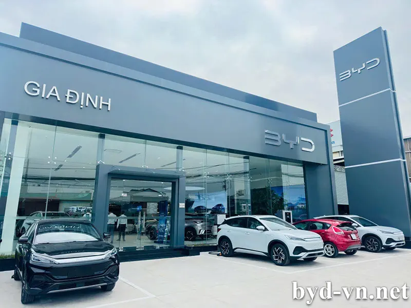 Showroom BYD tại Gia Định Quận 12