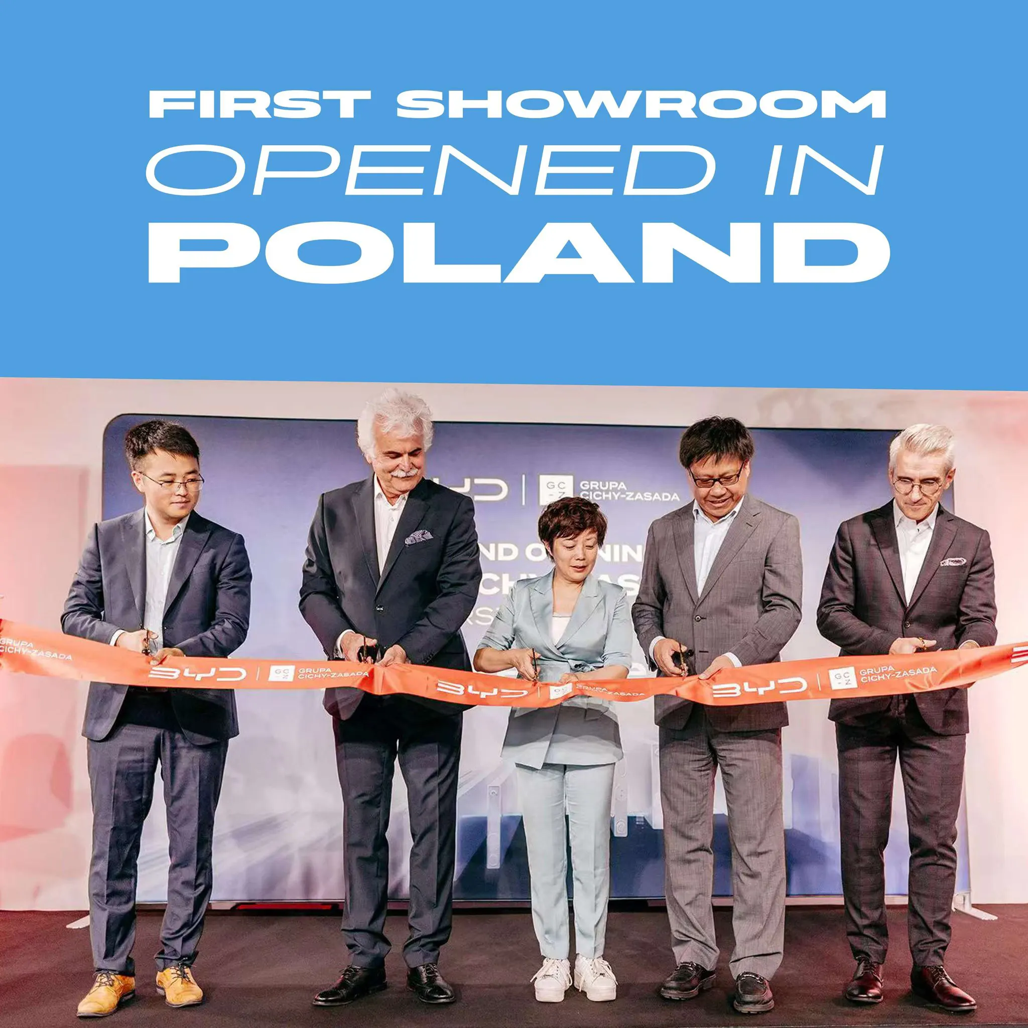 BYD mở cửa Showroom đầu tiên tại Ba Lan