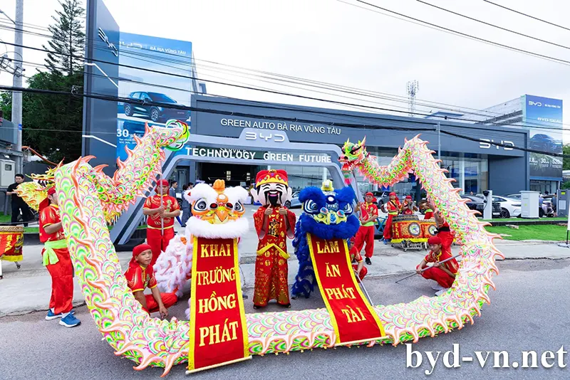 BYD Bà Rịa Vũng Tàu chính thức khai trương ngày 28/07/2024