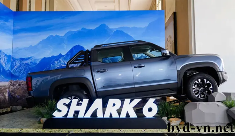 BYD ra mắt xe bán tải Shark tại Campuchia