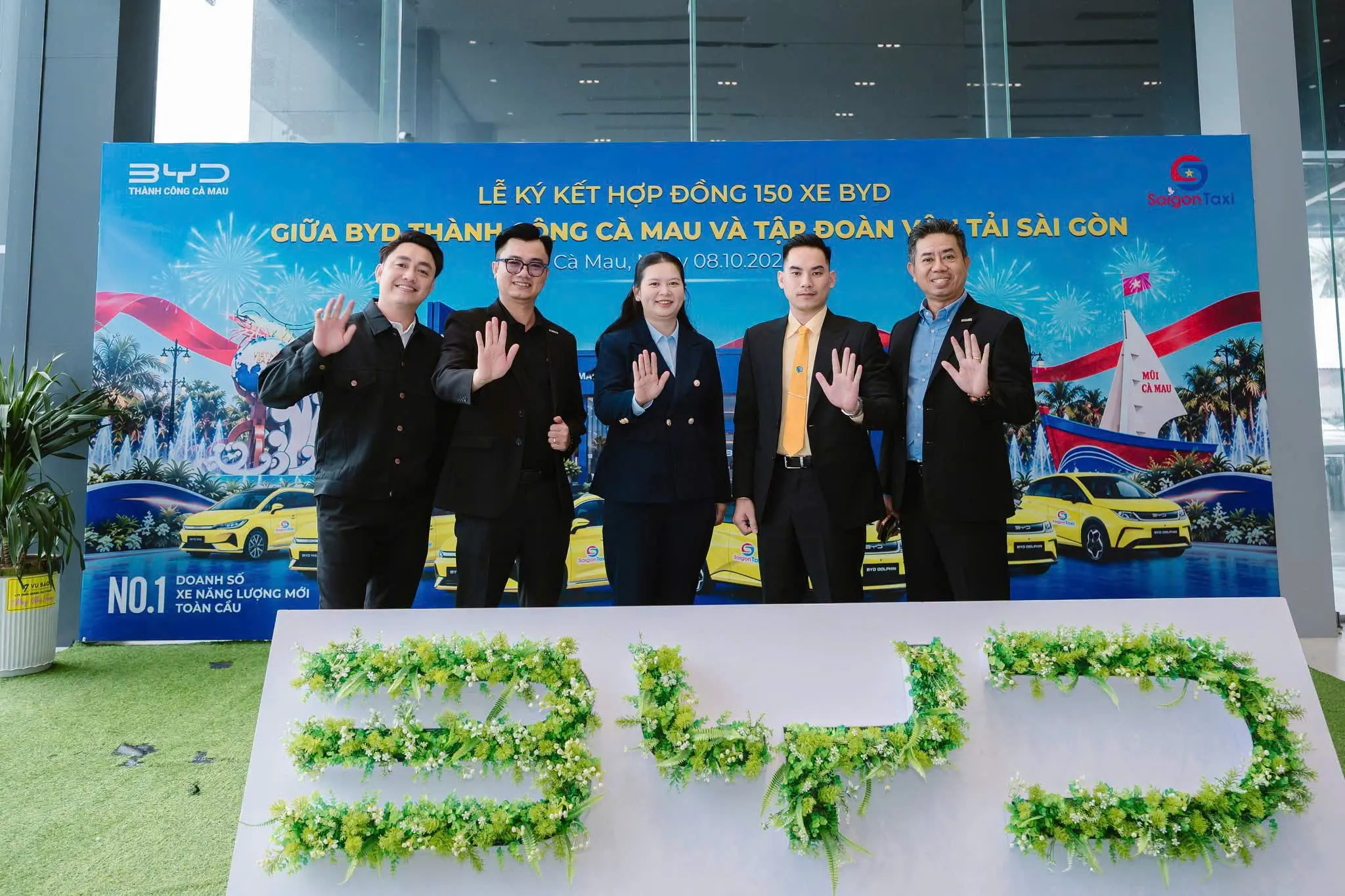 BYD THÀNH CÔNG CÀ MAU BÀN GIAO 150 XE CHO KHÁCH HÀNG DOANH NGHIỆP (5)