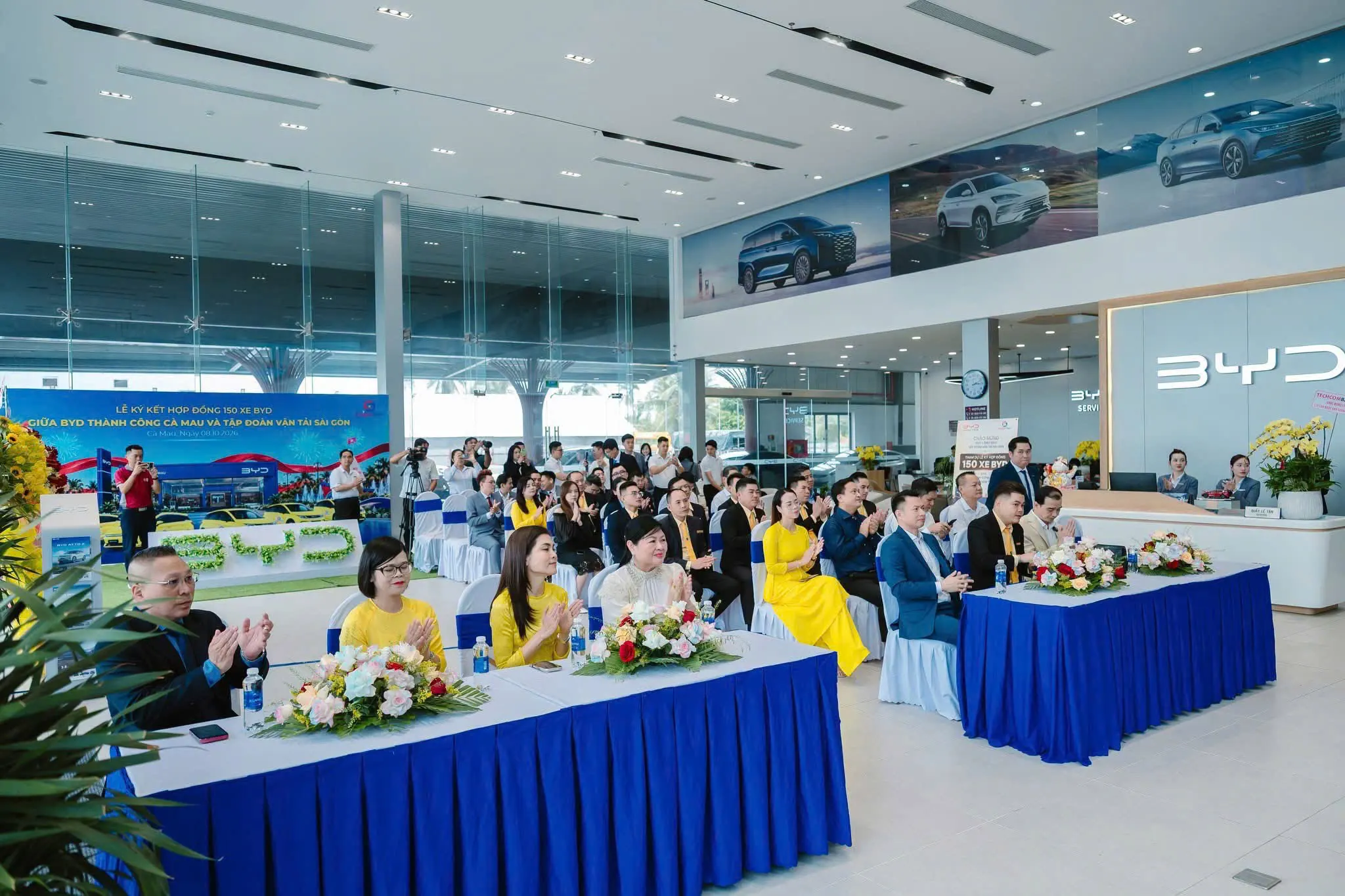 BYD THÀNH CÔNG CÀ MAU BÀN GIAO 150 XE CHO KHÁCH HÀNG DOANH NGHIỆP (5)